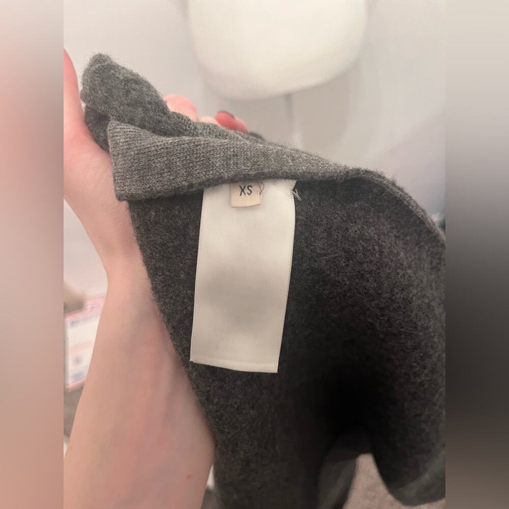 Celine Wool Sweater Size XS Grey Designer - Picture 3 of 4